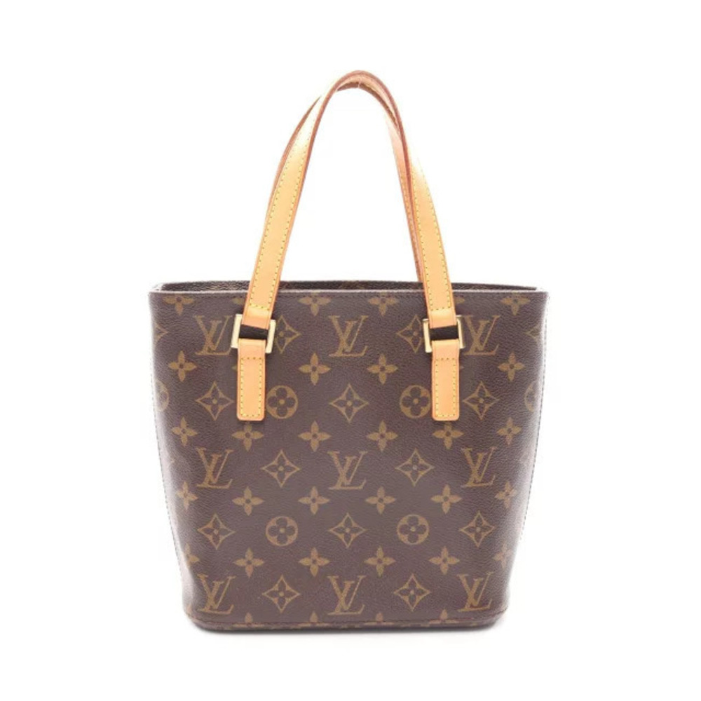 Louis Vuitton Vavin Handbag Canvas Leather Monogram Brown